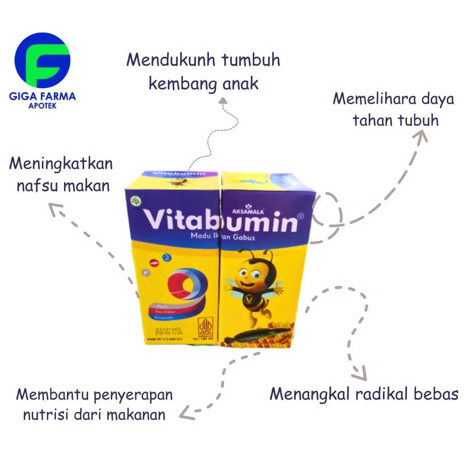Vitabumin (madu ikan gabus)