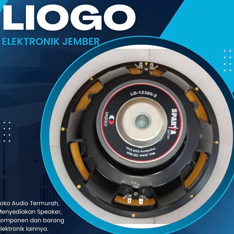 KODE O84Y Speaker Legacy 12 Inch Legacy Sparta LG 12385 2 Subwoofer 12 Inch Legacy 12385 Double Coil