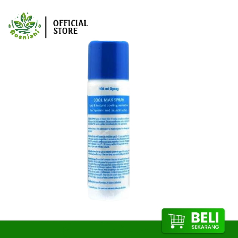 COOL MAX SPRAY - No Pain / Pereda Sakit Otot / Muscle Pain Relief
