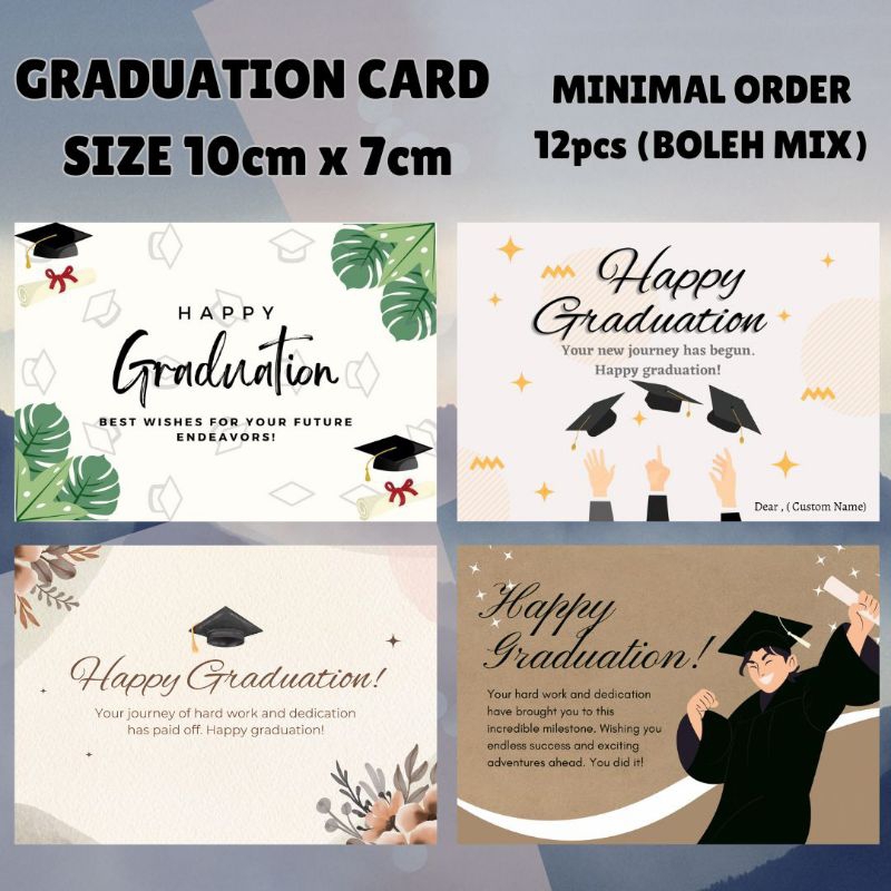 GRADUATION CARD CUSTOM