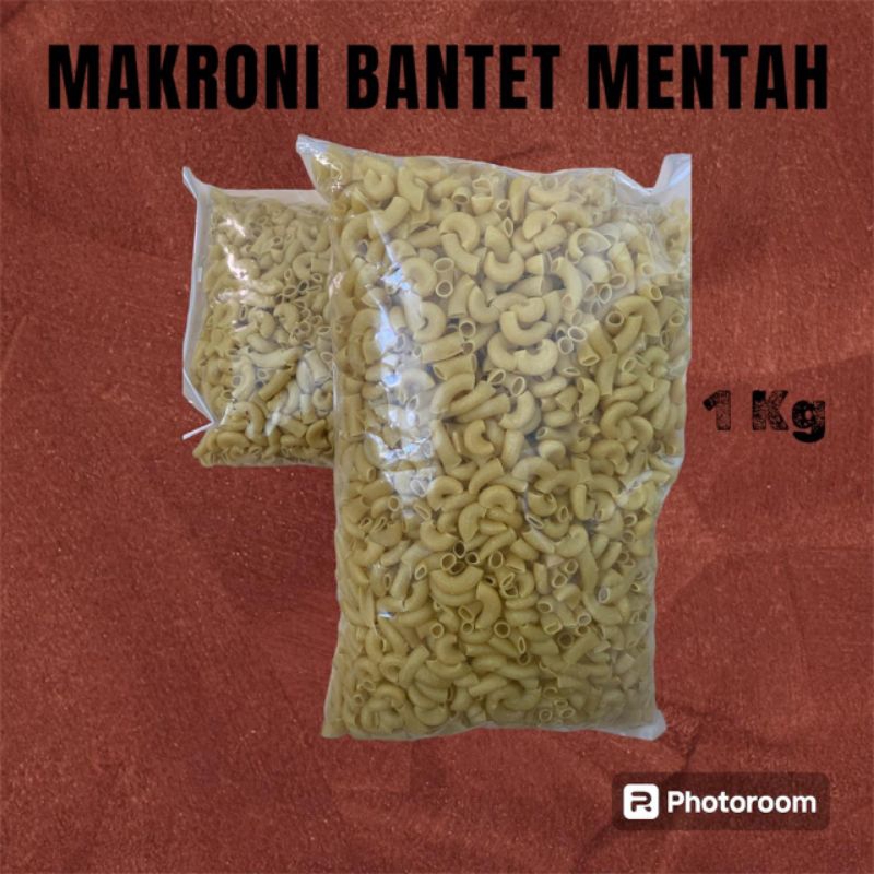 

MAKARONI BANTAT MENTAH MURAH 1 KG