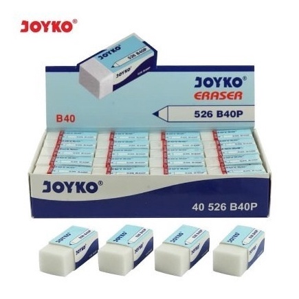 

KODE A26T Penghapus Pensil Kecil Joyko B4 1 Pack Isi 4 Pcs