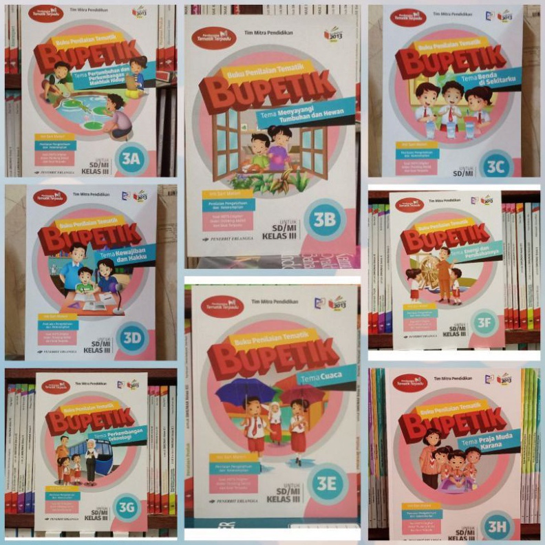 KODE U68K Bupetik kelas 3 tematik terpadu