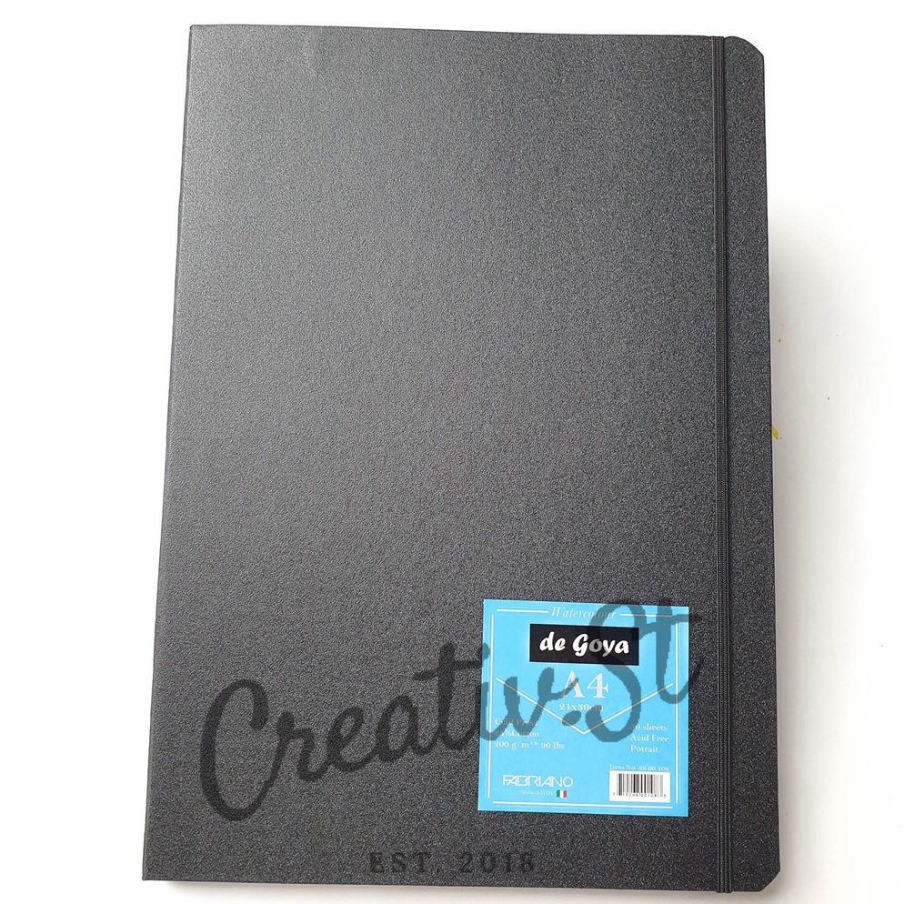 

KODE I39B de Goya Watercolor Book Stitched A5 A6 3 sheets 2 gsm Buku Cat Air
