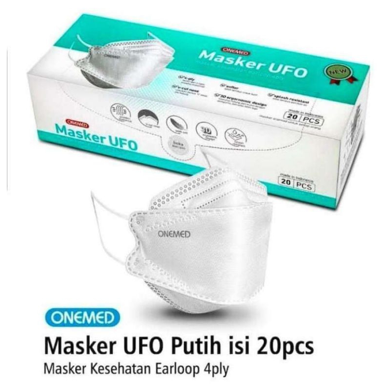 Masker UFO ONEMED Putih