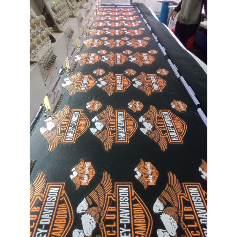 bordir custom / pacth bordir / bordir logo club motor / emblem custom