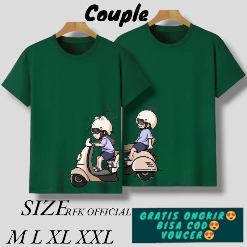 Kaos couple sudah 2 kaos/ kaos couple pasangan terbaru 2024 / kaos couple / kaos couple pasangan / k