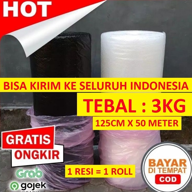 

Banting harga Buble Wrap Roll 125Cm x 5 Meter Murah