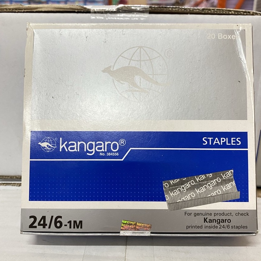 

KODE E68G KANGARO ISI STAPLES NO 246 ISI STAPLES NO 3