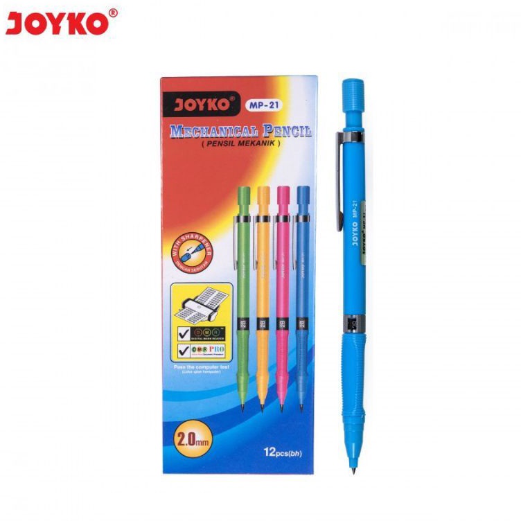 

KODE Y84C Pensil Mekanik 2B Joyko MP 21 1pak12pcs