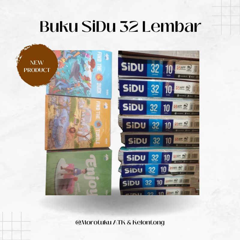 

(per 10 bj )buku tulis sidu 32 / sidu 32/buku tulis sinar dunia/buku tulis/sinar dunia/32 sidu