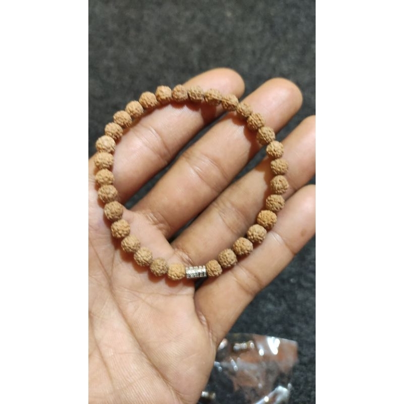GELANG JENITRI RUDRAKSHA MUKHI 5 SIZE 5 MM