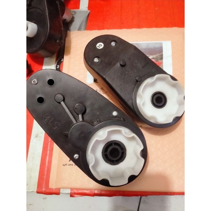 gearbox + dinamo mobilan remot as 10mm dan 12mm