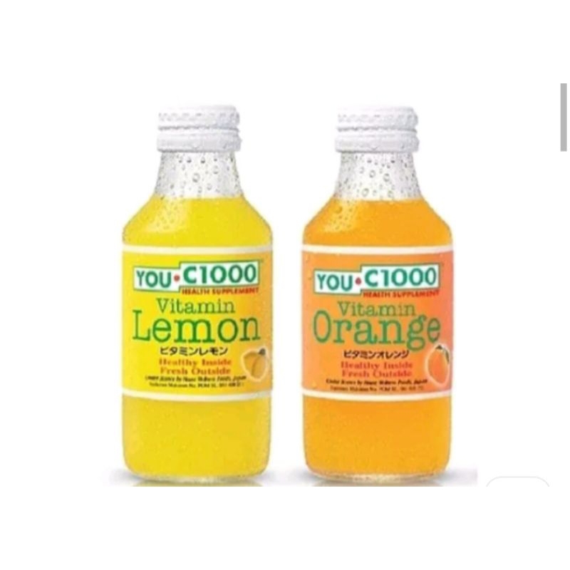 

YOU C 1000 ORANGE BOTOL KACA 140 ML