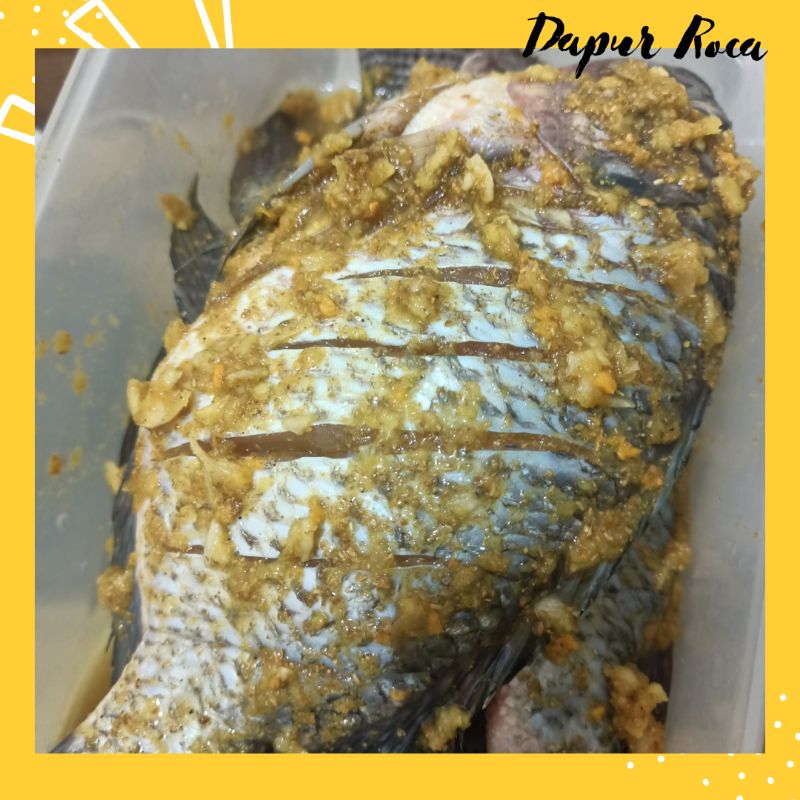 

Ikan mujair/Lele/Patin siap Goreng Gurih enak