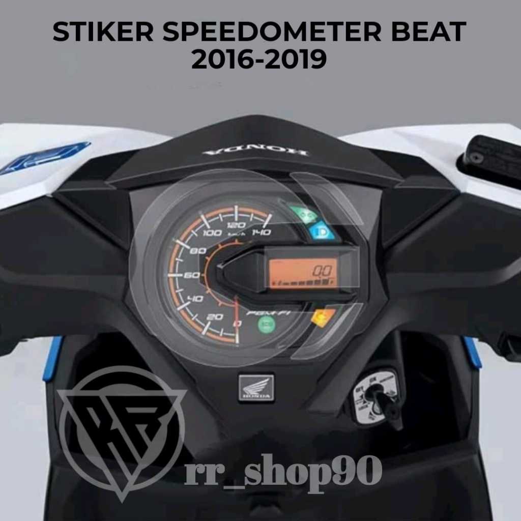 Stiker Speedometer Antigores Pelindung Speedometer motor Beat Esp fi 2016-2019