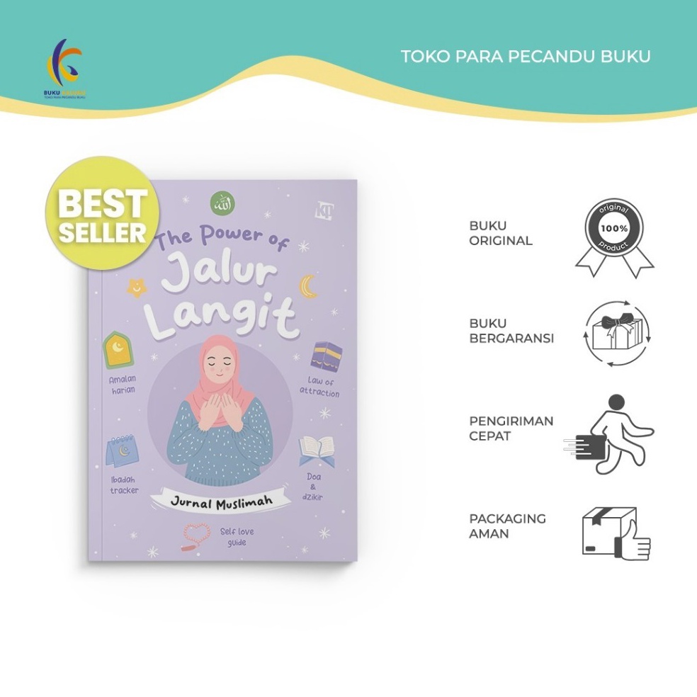 Super Laris Buku Motivasi The Power Of Jalur Langit  Jurnal Muslimah  Kawan Pustaka  Bumifiksi