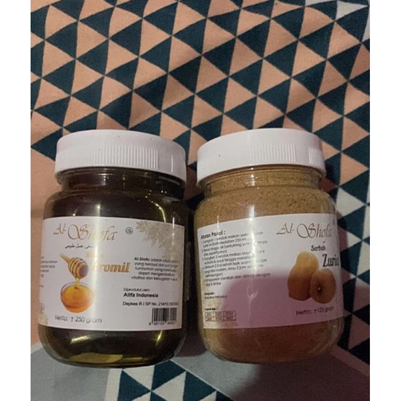

[TERLARIS] Paket Promil Cepat Hamil Ampuh Suami Istri Madu Promil Suami Istri Al Shofa SERBUK ZURIAT MADU ROMIL