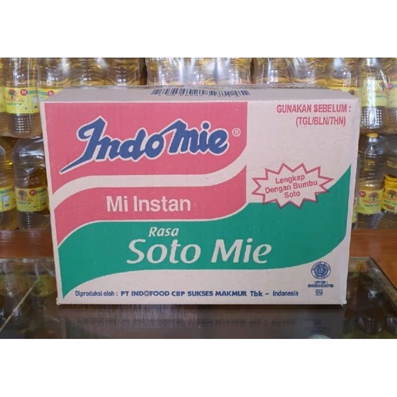 

Indomie Rasa Soto-1Dus is 40pcs
