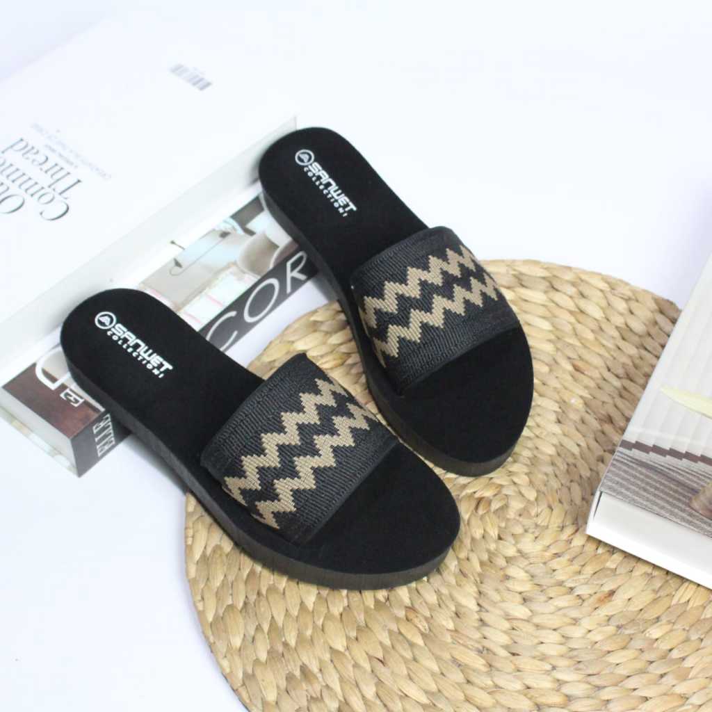 Sandal Terbaru Women Shoes Keren Sendal Wanita Terlaris Anti Slip Viral Sandal Cewek Dewasa Kekinian