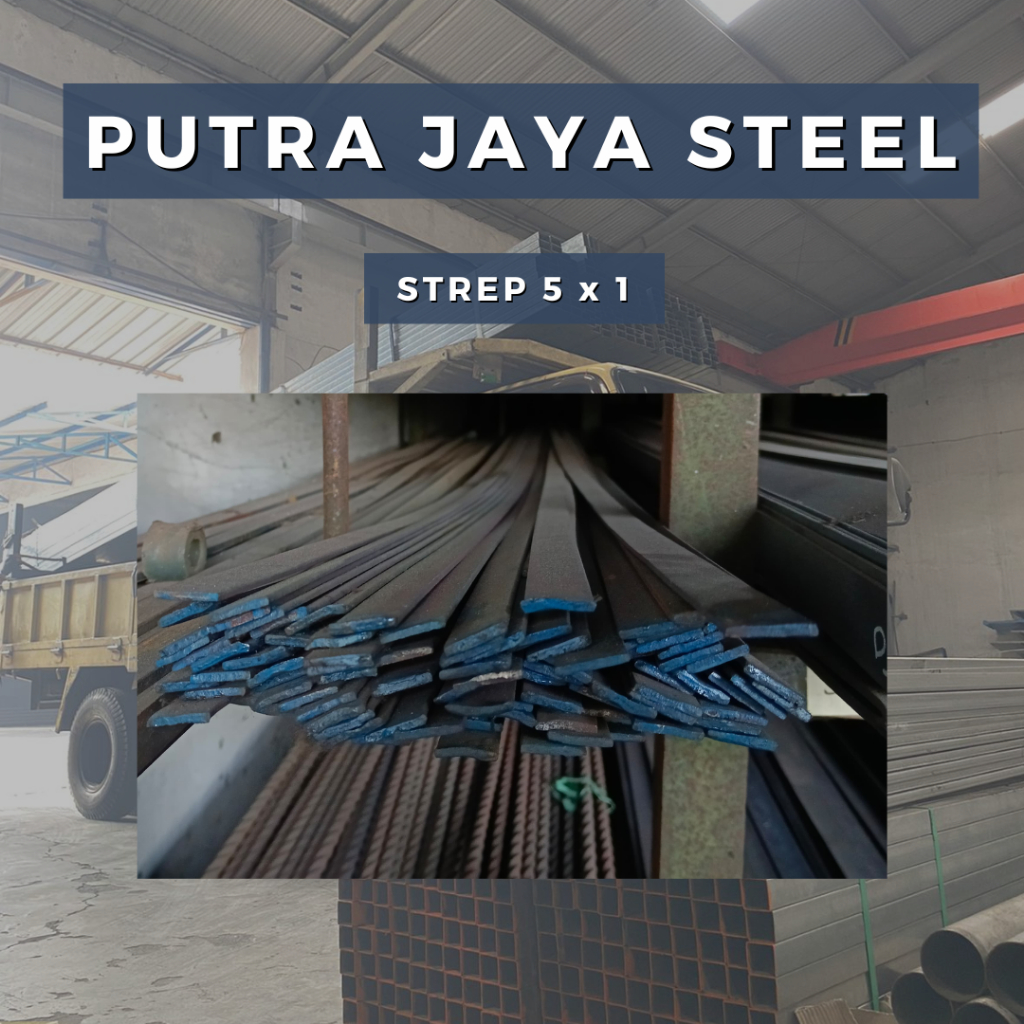 PLAT STRIP | PLAT STRIP BESI  5 x 1