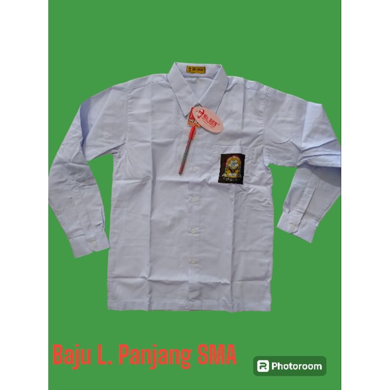 Seragam SMA lengan panjang Mr. ben