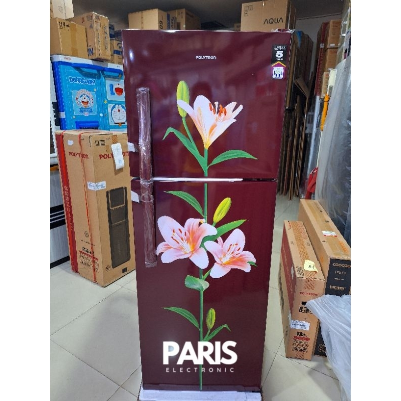 POLYTRON KULKAS 2 PINTU 220L PRB-237 (KHUSUS CILEGON)