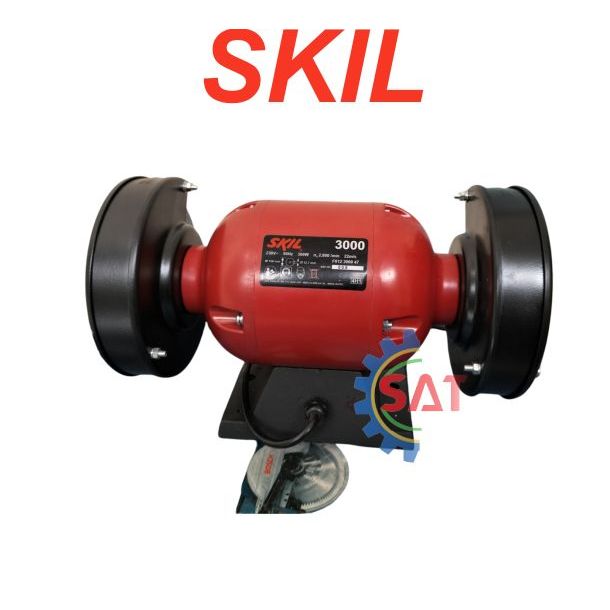 MESIN GERINDA DUDUK 6" SKIL 3000 BENCH GRINDER 6 INCH