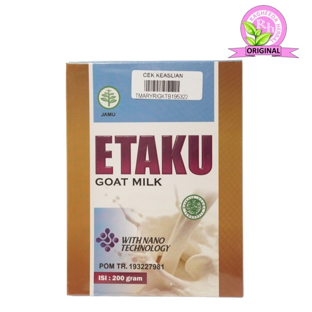 

Ragheeda Herbal - Walatra Etaku Goat Milk Asli - Susu Kambing Etawa Herbal Original