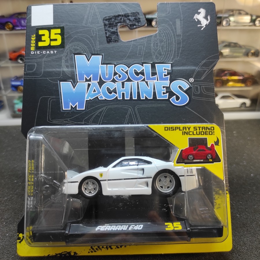 Muscle Machines Ferrari F40 Putih