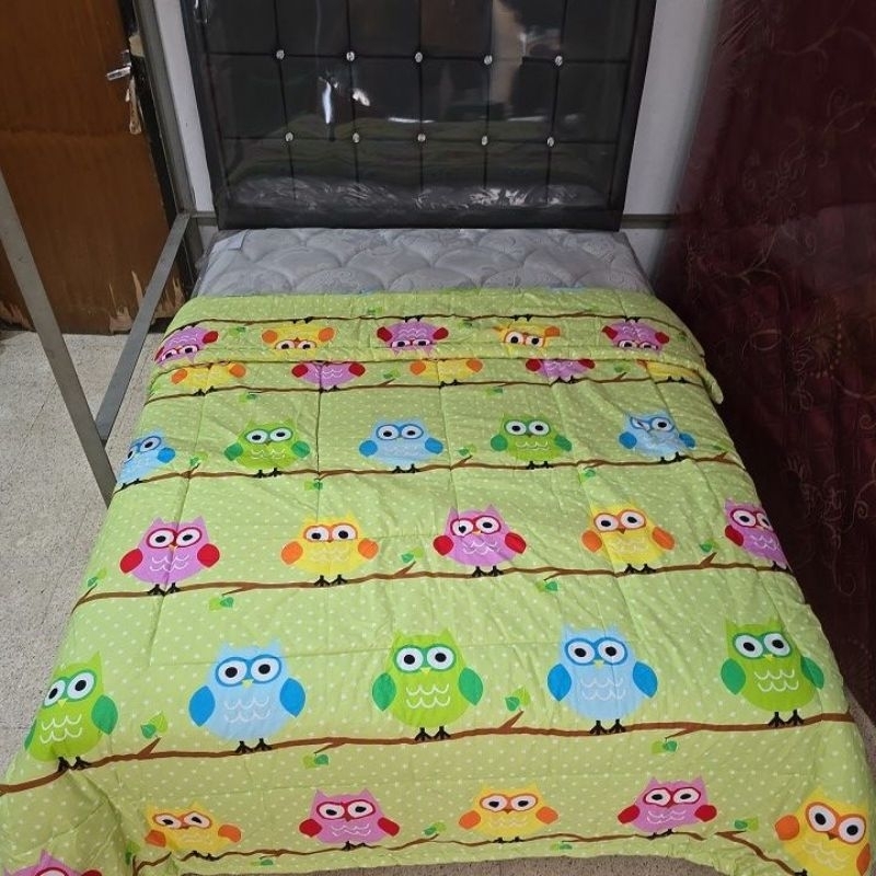 Bedcover bahan katun merk Heaven - hanya selimut saja (tanpa sprei) uk 210x240 (Super Jumbo)  , Moti