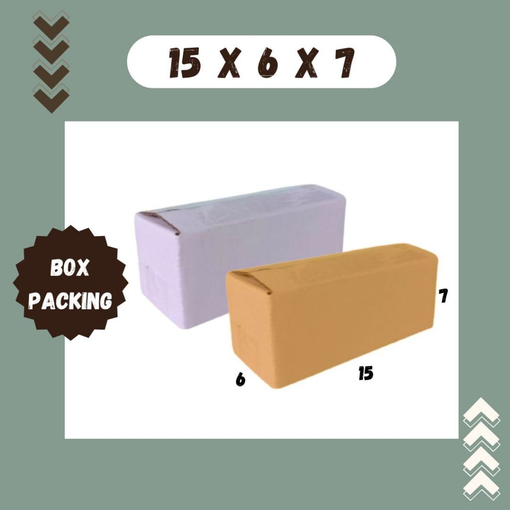 

Box 15x6x7 Kardus Packing A1 Karton Dus Kotak Kemasan Sparepart Jamu Madu Assesoris