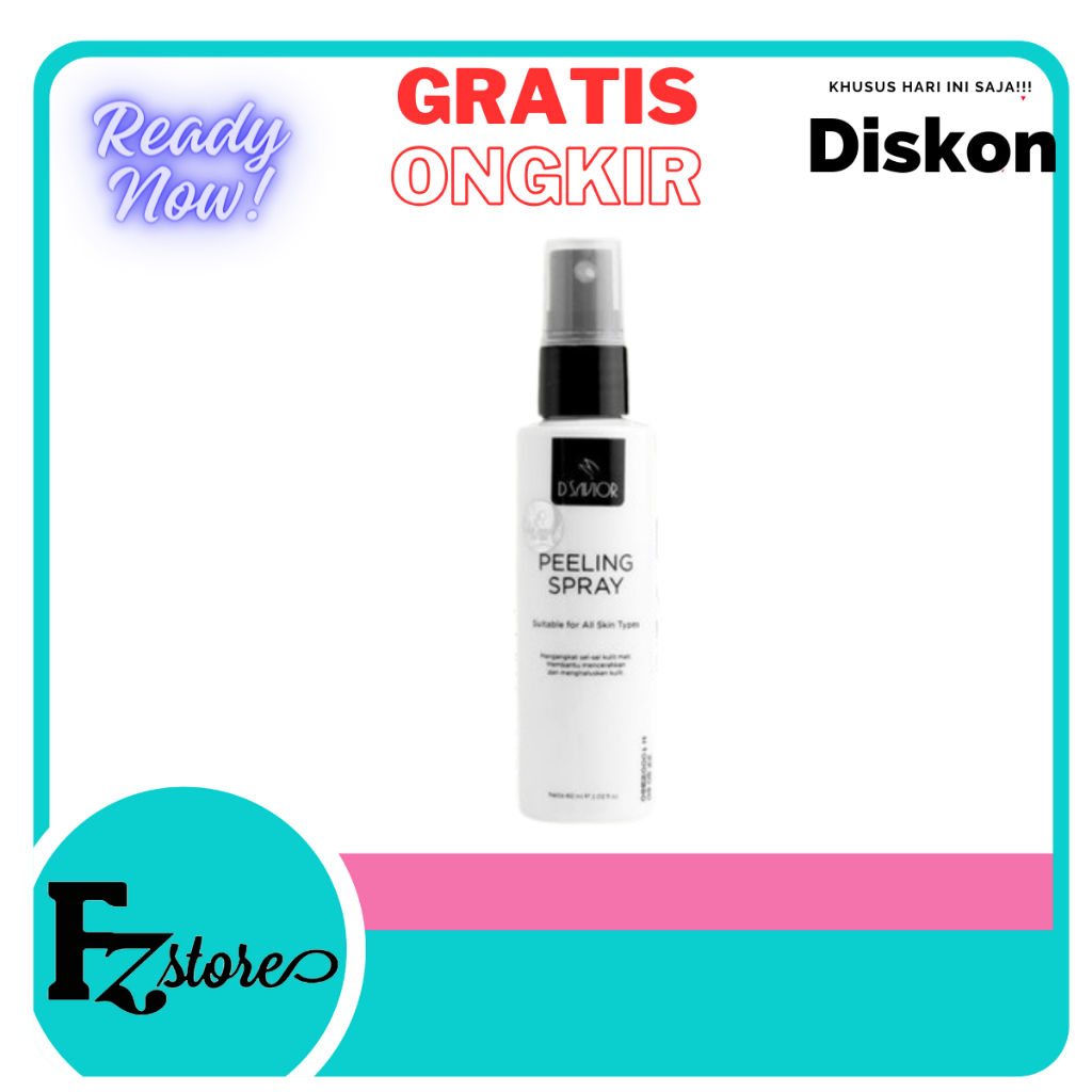 D’SAVIOR PEELING SPRAY - PEELING SPRAY - D'SAVIOR SPRAY DAKI PEELING KOTORAN PERONTOK DAKI
