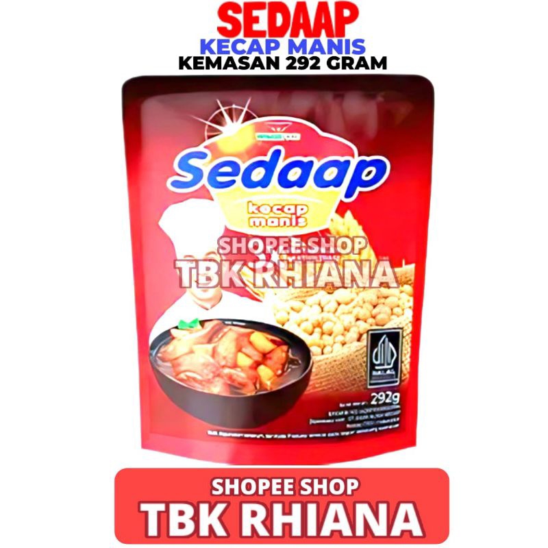 

Kecap Sedaap Kemasan Pouch 292GR