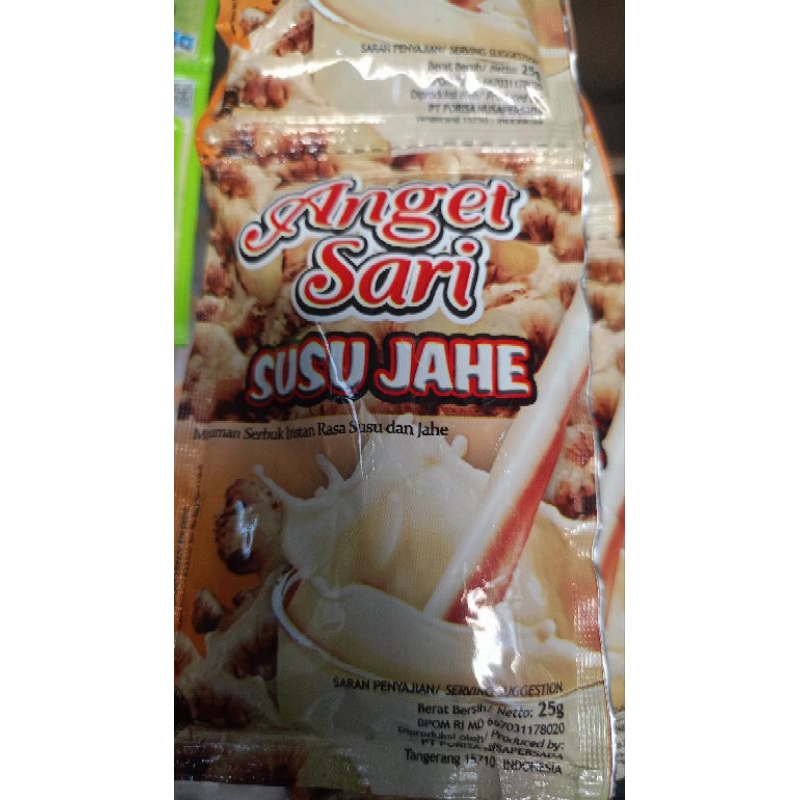 

anget sari susu jahe