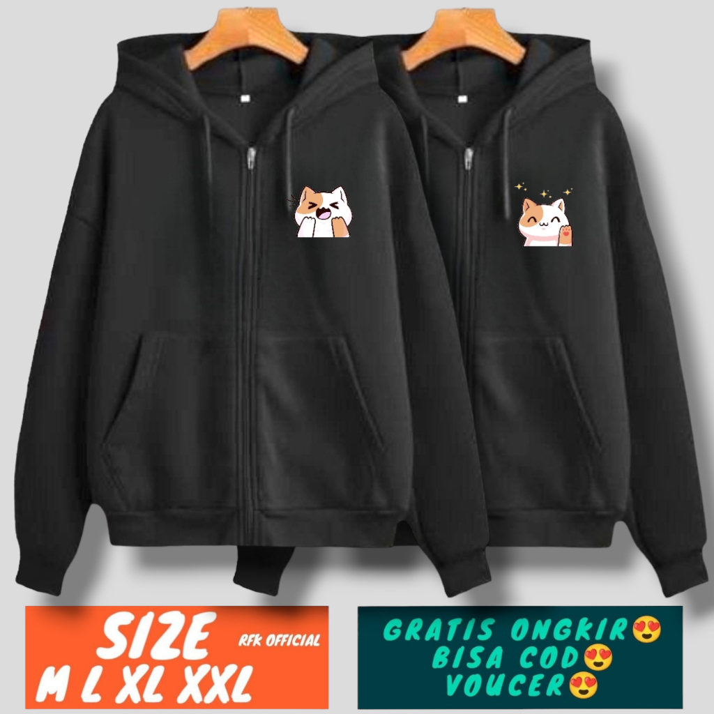 Sweater couple pasangan / switer couple pasangan 2 pcs / hoodie couple / jaket copelan pasangan 2024