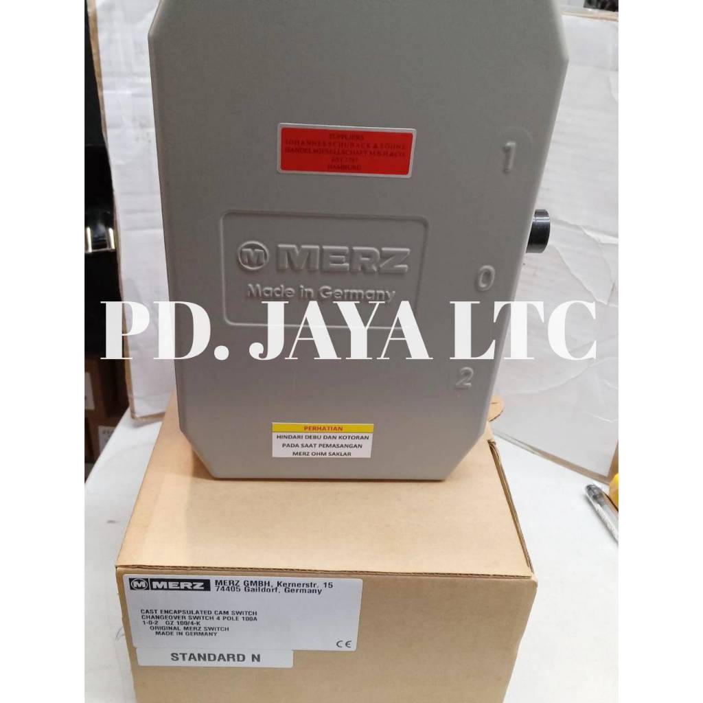 Merz Change Over Switch - OHM Saklar - COS MERZ GZ 4P 100A