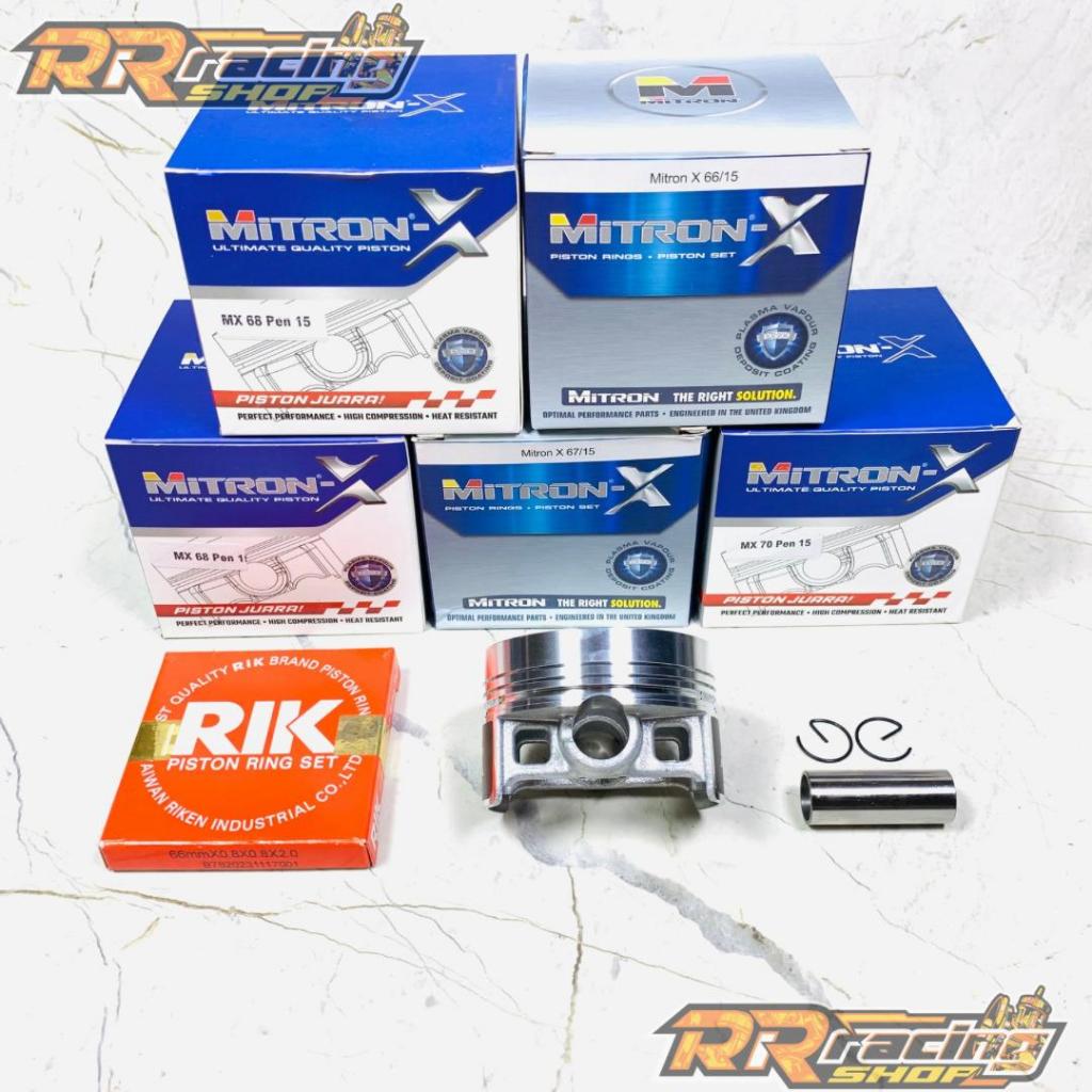 PISTON PEN15 MITRON X 66 67 68 70 PEN 15 PISTON 66 67 68 70 MITRON X RR RACING