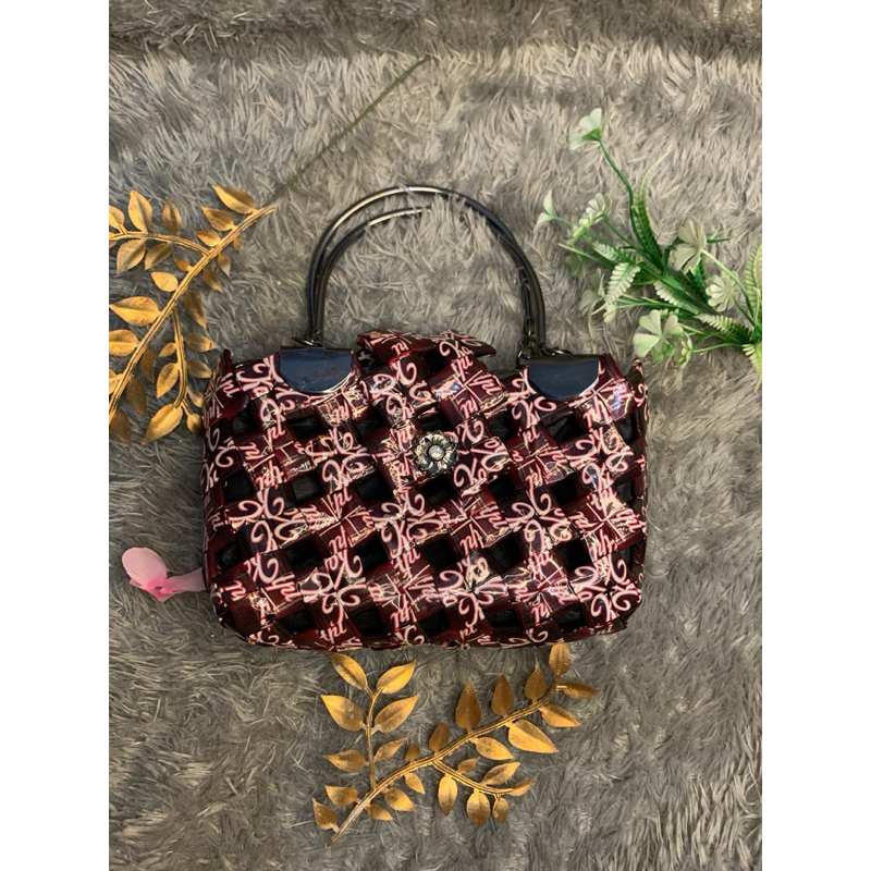 Handbag/Tas Kecil Wanita Kerajinan Handmade dari Bungkus Kopi Kapal Api