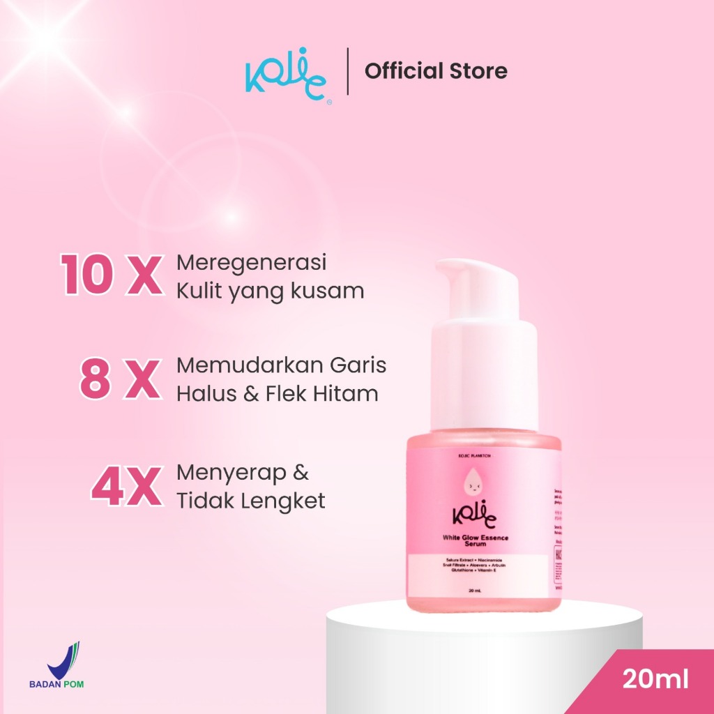 Kojic Plankton White Glow Essence Serum 20 ML