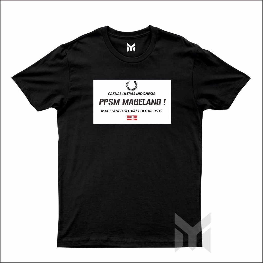 Kaos Pria Distro CASUAL ULTRAS INDONESIA PPSM MAGELANG COMBED 24S