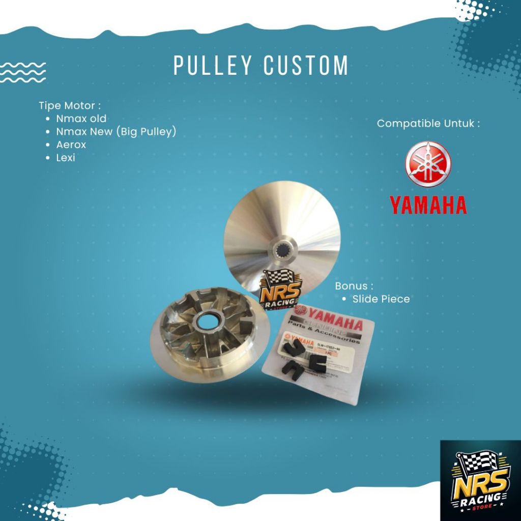 Pulley custom Nmax old Nmax New Aerox Lexi