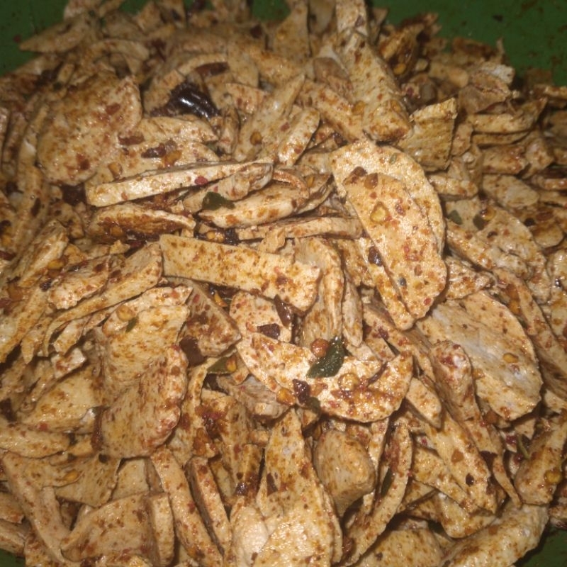 

Basreng 4 Saudara Ikan Tuna Pedas Daun jeruk 500gr