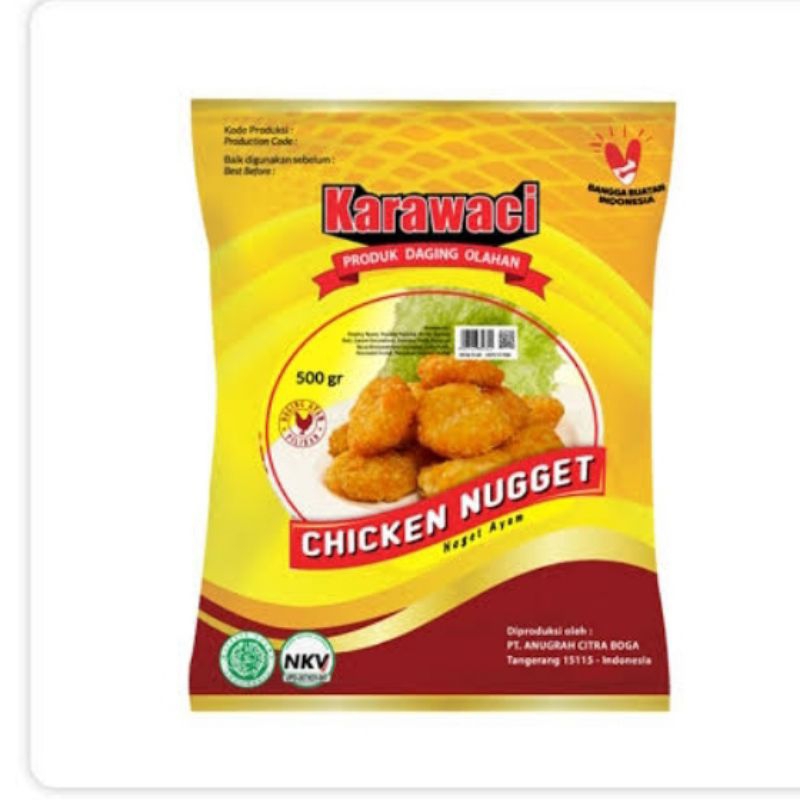 

karawaci chicken nugget 500gr