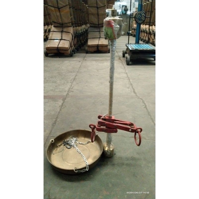 Timbangan Gantung Manual 10 kg KUNINGAN, Dacin Logam10 kg KUNINGAN