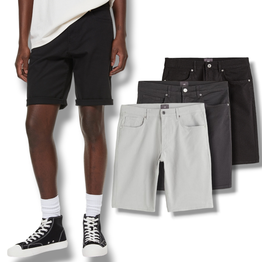 [AMM 13] HM celana pendek pria - short pant twill