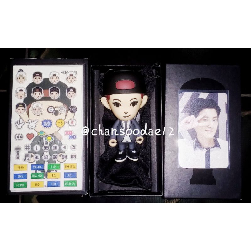 Exo chanyeol figure speaker bluetooth fullset
