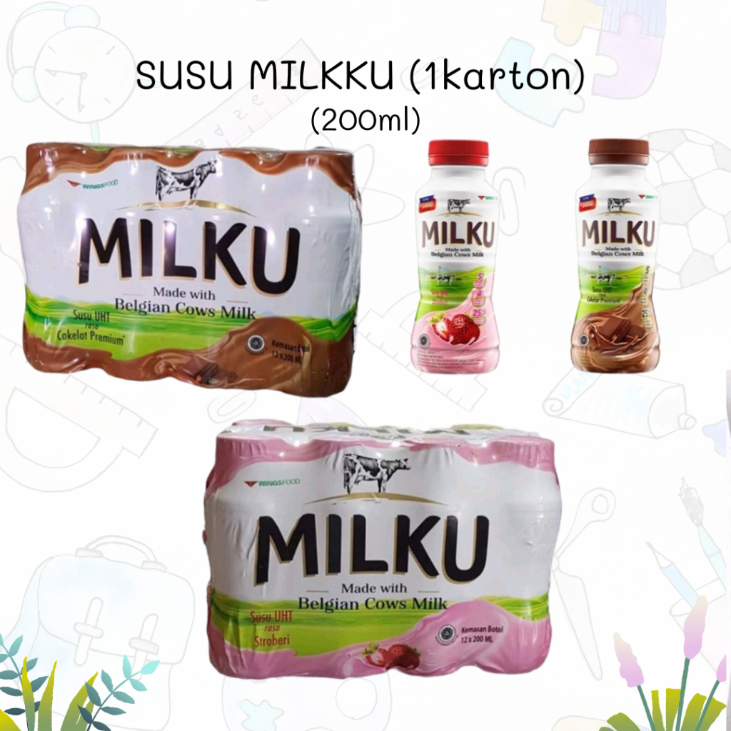 

SUSU UHT PREMIUM COKLAT/STROBERI 24x200ml (1KARTON)