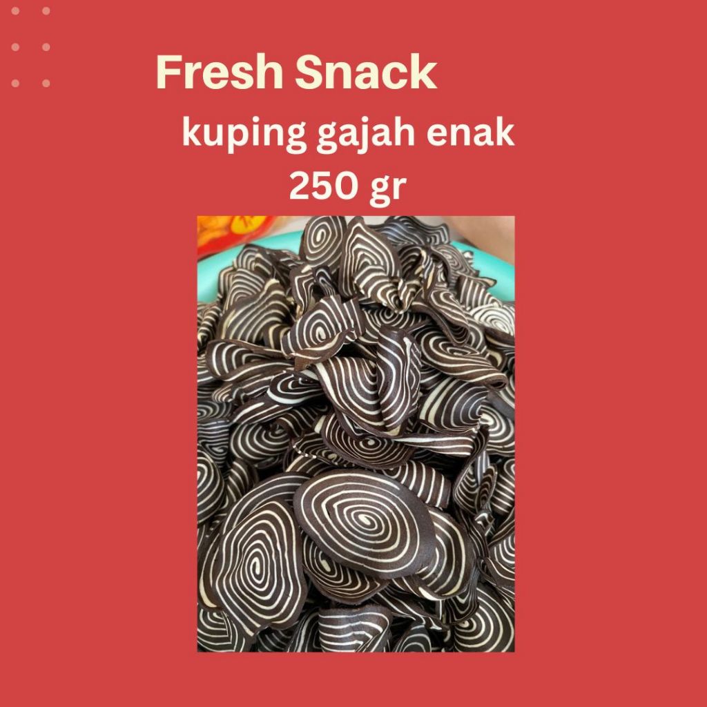 

JAJAN KUPING GAJAH 250g Biscuits, Cookies & Wafers