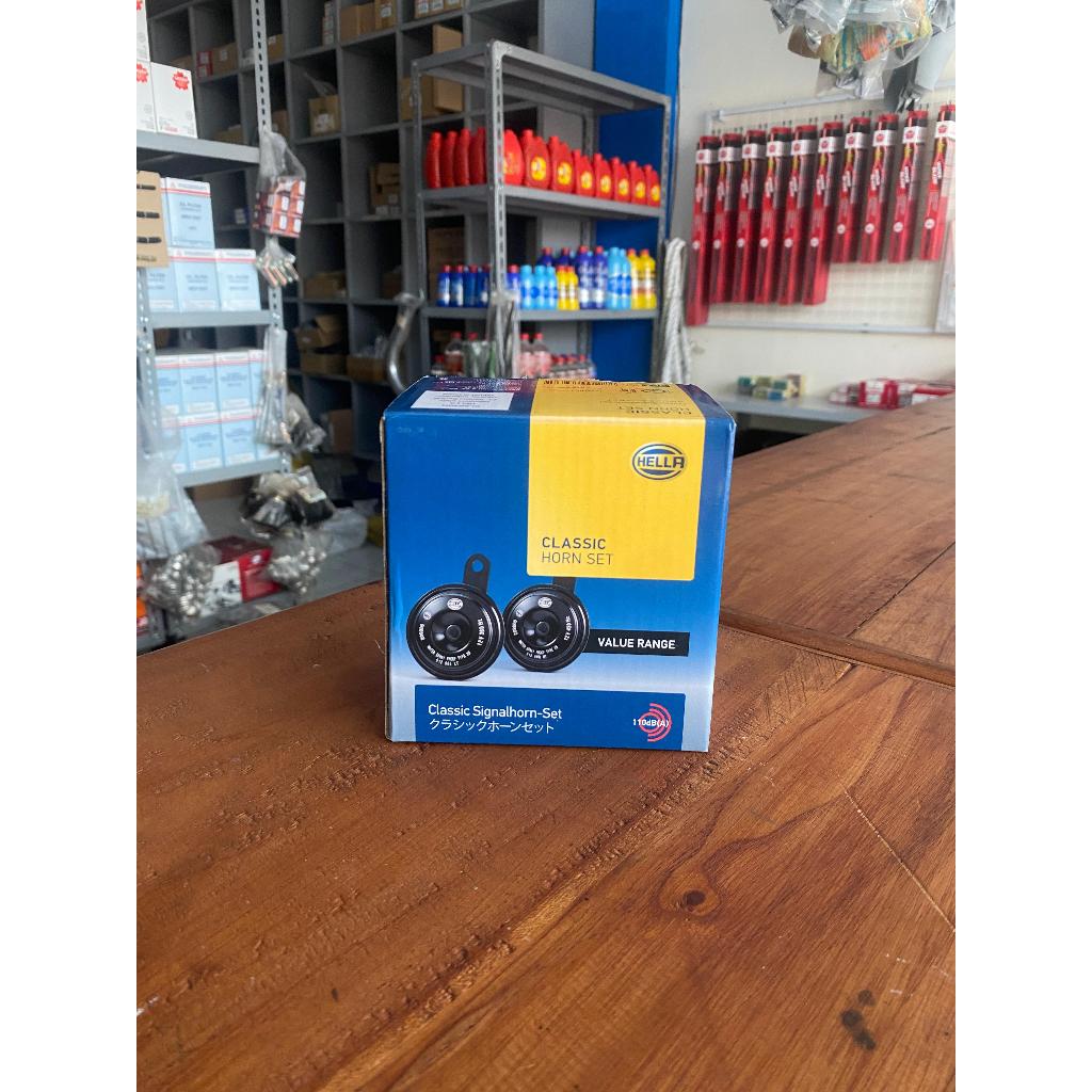 Hella Classic Horn Set / Klakson Klasik 12 V 110 dB(A) Original Hella 1 Set